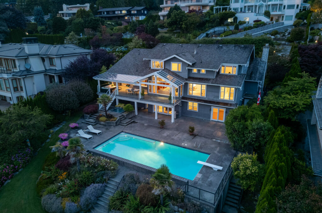 PRESTIGIOUS BRITISH PROPERTIES OFFERING 180-DEGREE CITY AND OCEAN VIEWS – 970 King Georges Way, West Vancouver