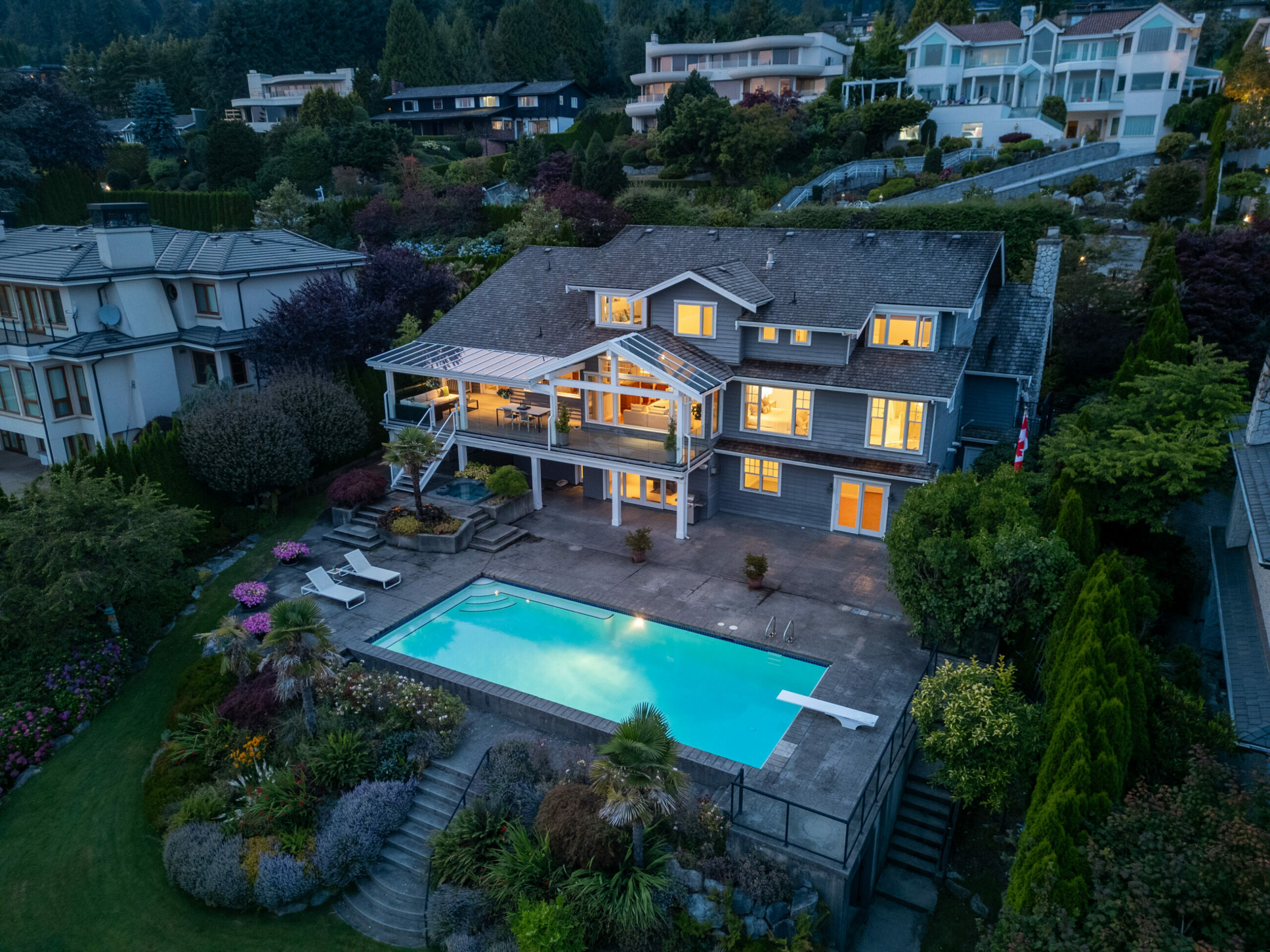 PRESTIGIOUS BRITISH PROPERTIES OFFERING 180-DEGREE CITY AND OCEAN VIEWS -  970 King Georges Way, West Vancouver