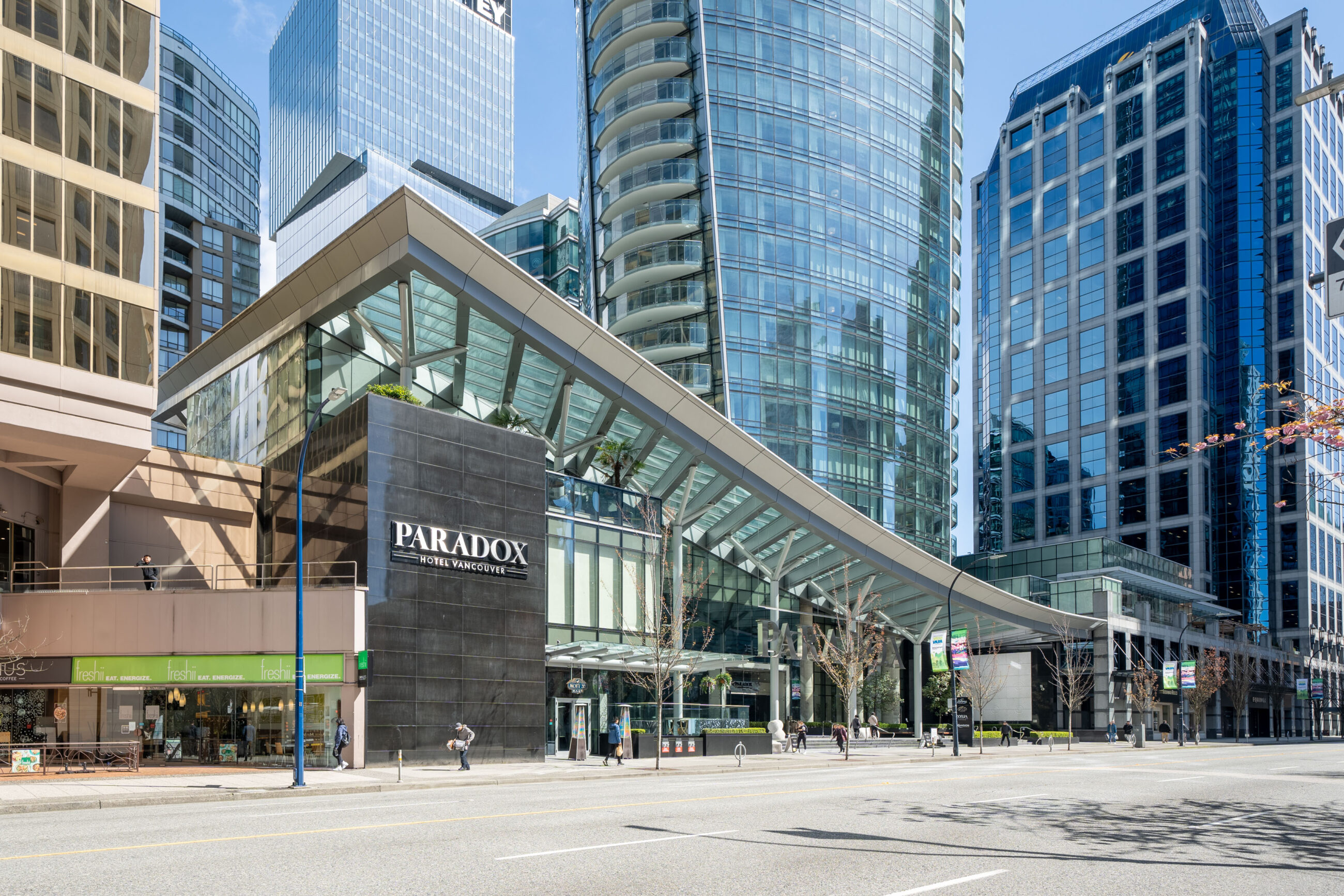 STUNNING HIGH LEVEL UNIT WITH BREATHTAKING VIEWS - 3507 1151 W Georgia Street, Vancouver