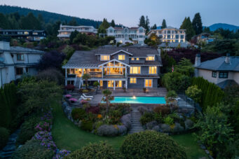 PRESTIGIOUS BRITISH PROPERTIES OFFERING 180-DEGREE CITY AND OCEAN VIEWS -  970 King Georges Way, West Vancouver