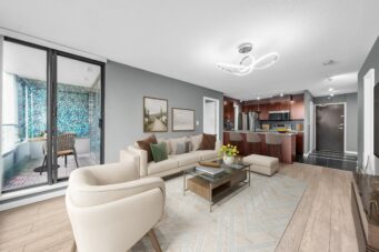 COSMOPOLITAN RETREAT IN THE VIBRANT HEART OF DOWNTOWN VANCOUVER - 1602 938 Smithe Street, Vancouver